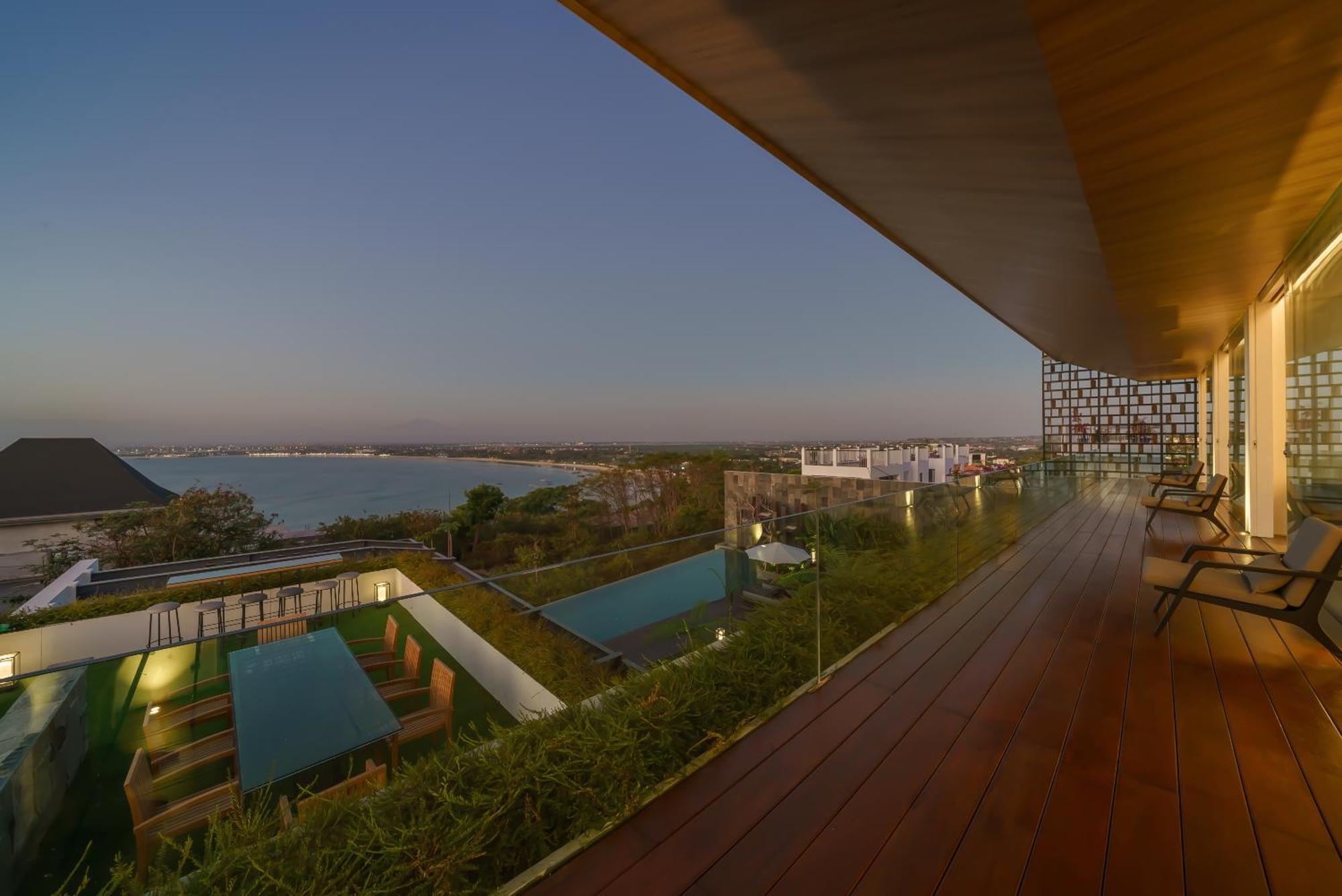 Beyond The Sea - Luxe Sea View Villa In Jimbaran Exterior foto